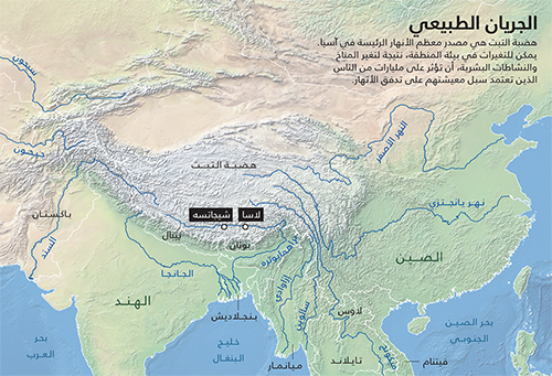 الوضع البيئي في هضبة التبت