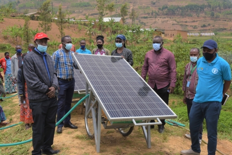 نظم الرى بالطاقة الشمسية في القرى وسط افريقيا