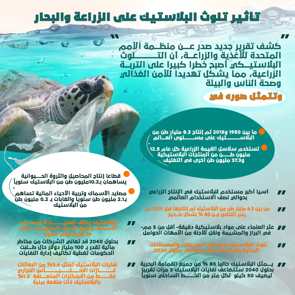 تأثير البلاستيك