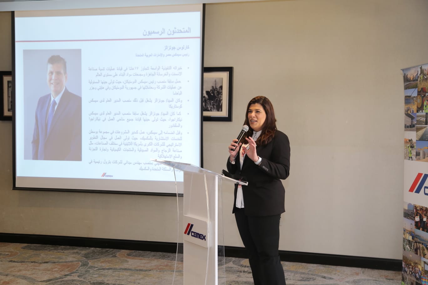 زينب حجازي، رئيس قطاع الاتصالات والعلاقات الحكومية والتنمية المستدامة بشركة سيمكس