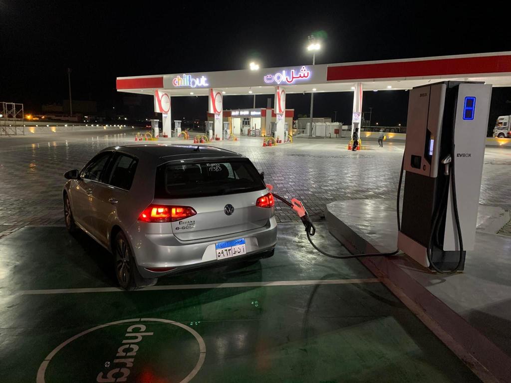 محطات شحن السيارات الكهربائية