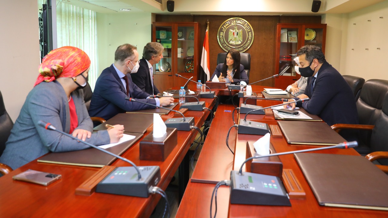 وزيرة التعاون الدولي