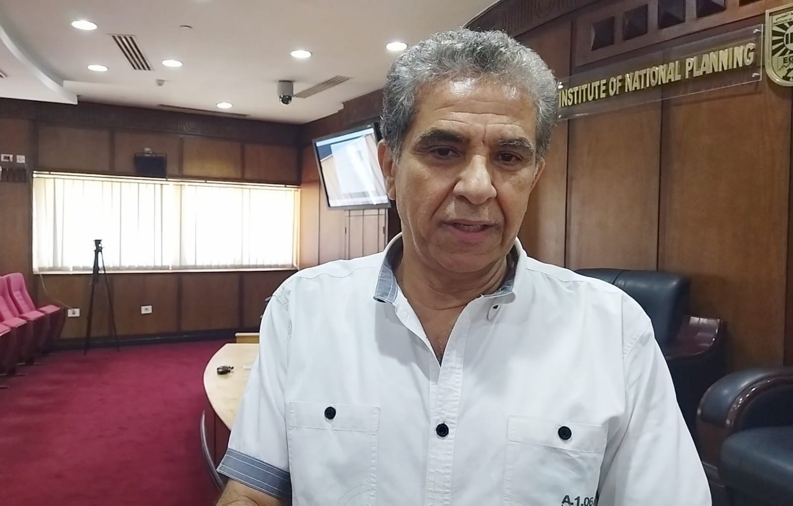 د.خالد فهمي وزير البيئة السابق