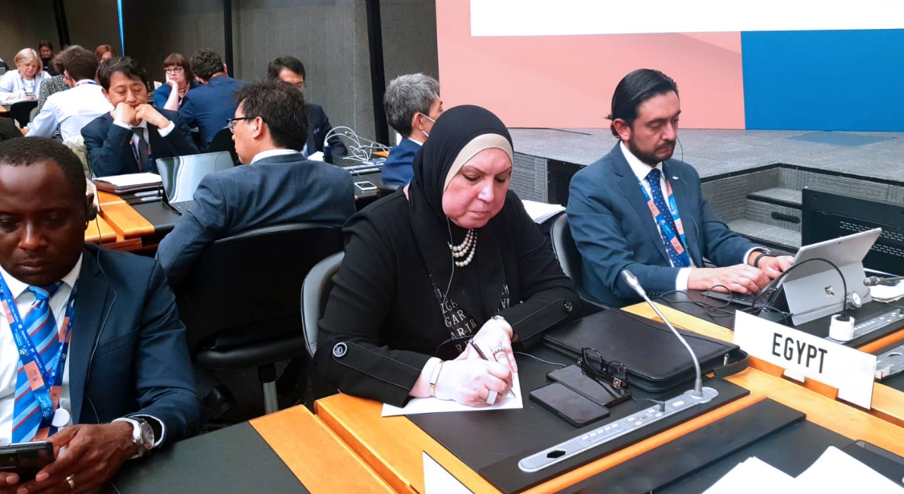 وزيرة التجارة في اجتماعات منظمة التجارة العالمية