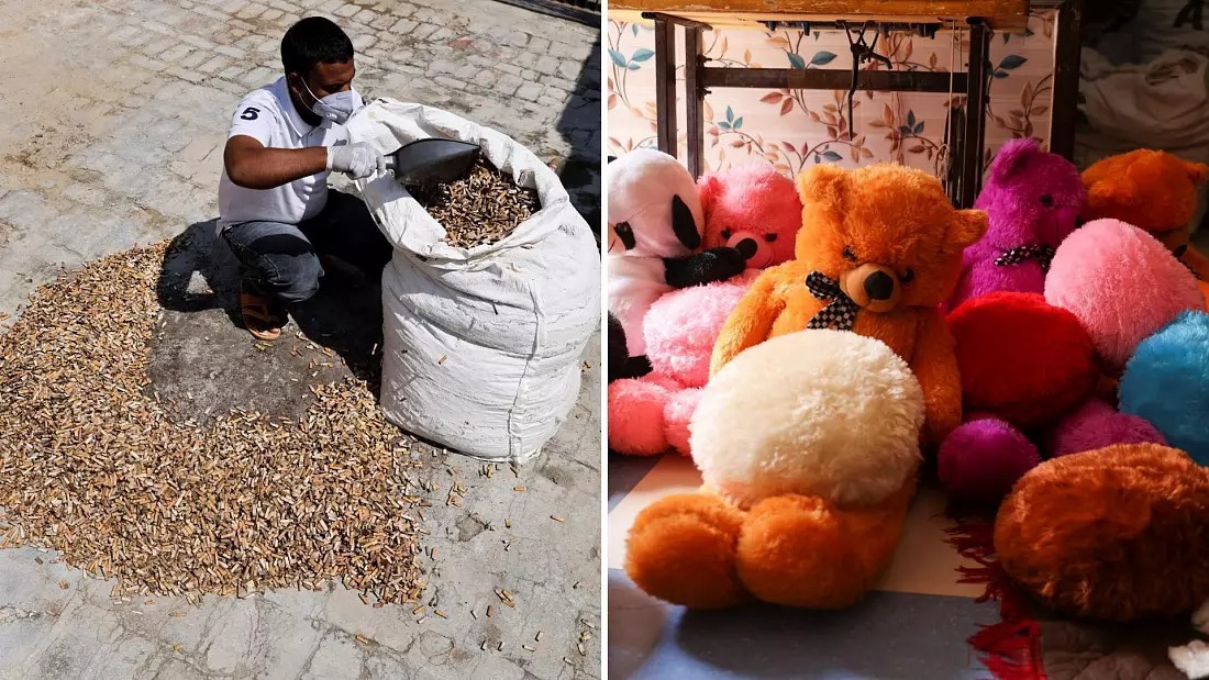 الاستفادة من أعقاب السجائر في الهند