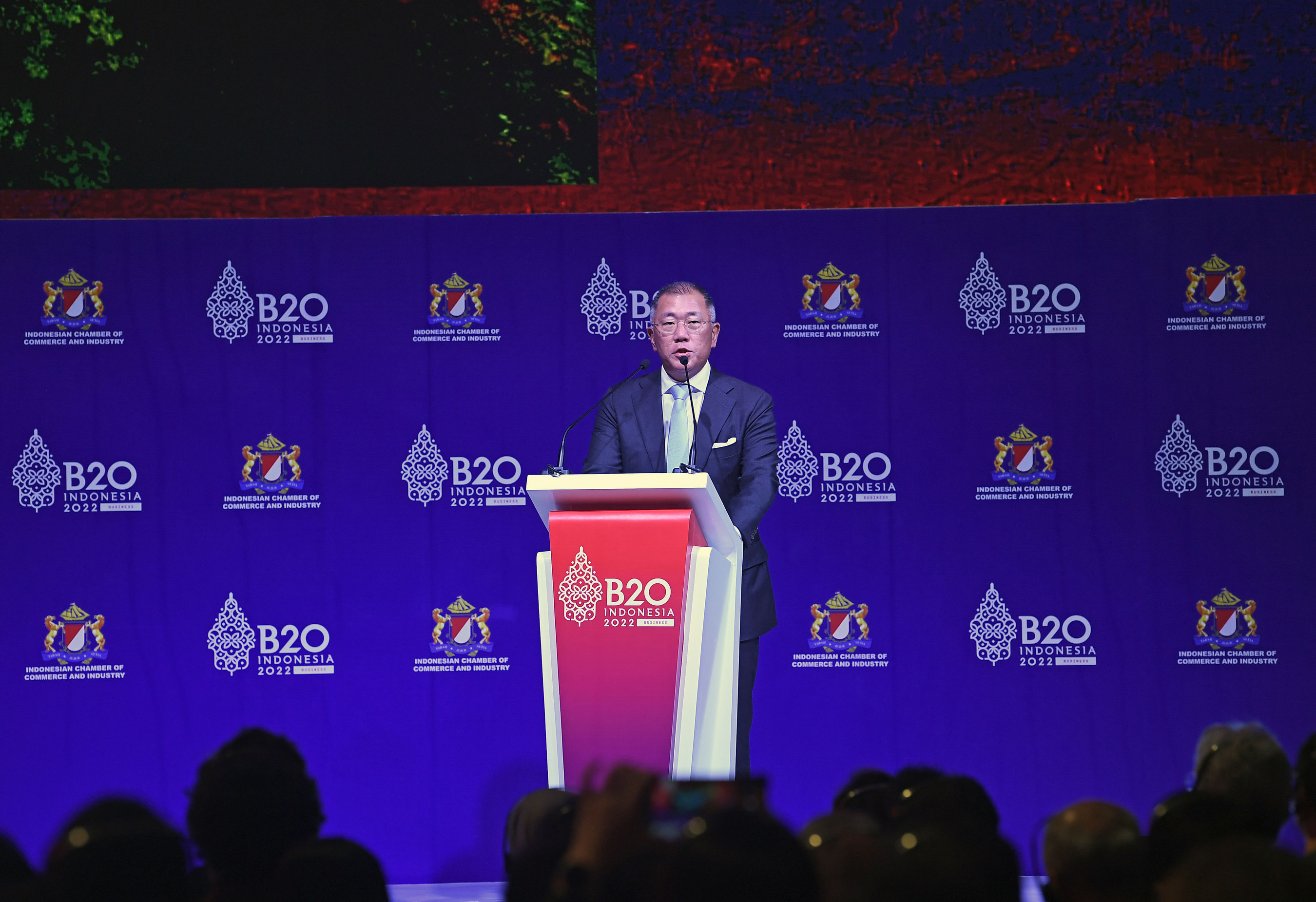 رئيس محموعة هيونداي الكورية