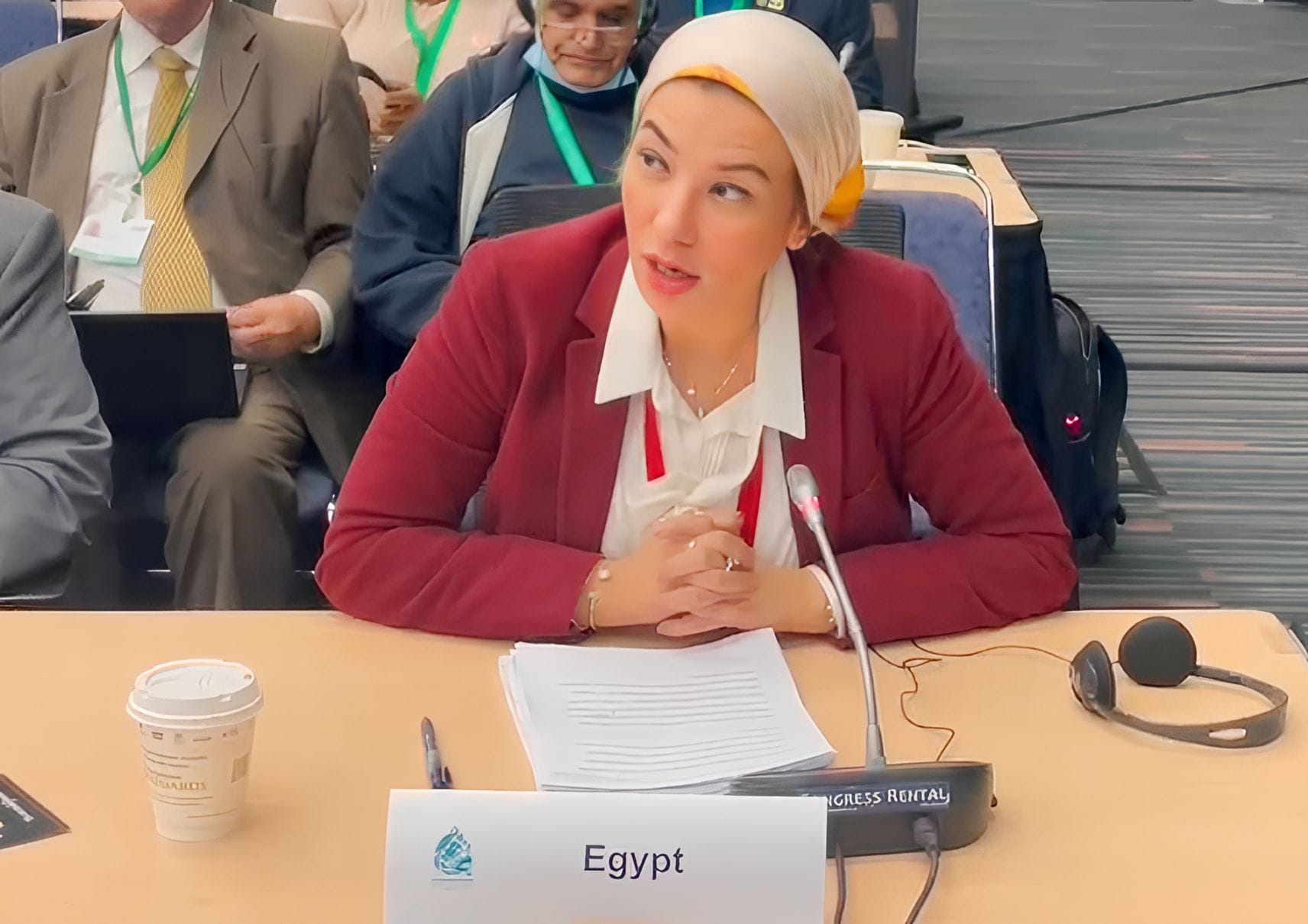 وزيرة البيئة في قمة التنوع البيولوجي