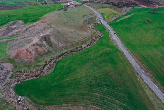 تصدعات أرضية نتيجة زلزال تركيا