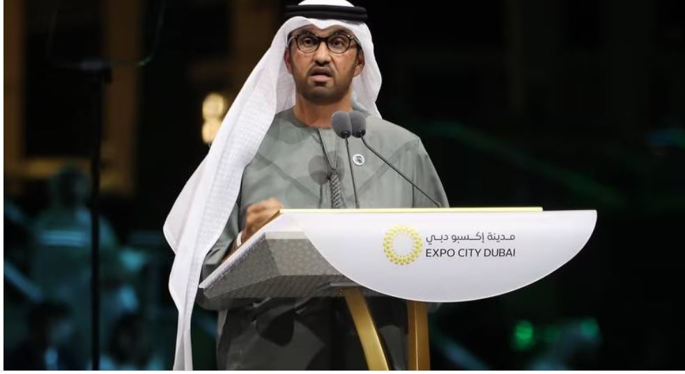 سلطان الجابر رئيس مؤتمر المناخ cop28