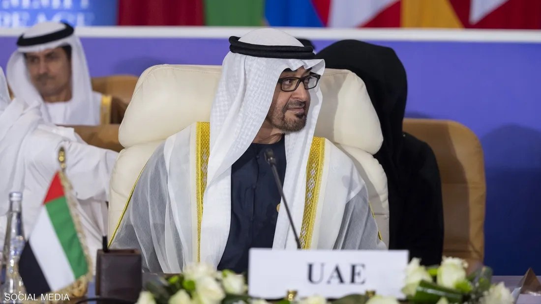 الشيخ محمد بن زايد شارك في قمة القاهرة للسلام