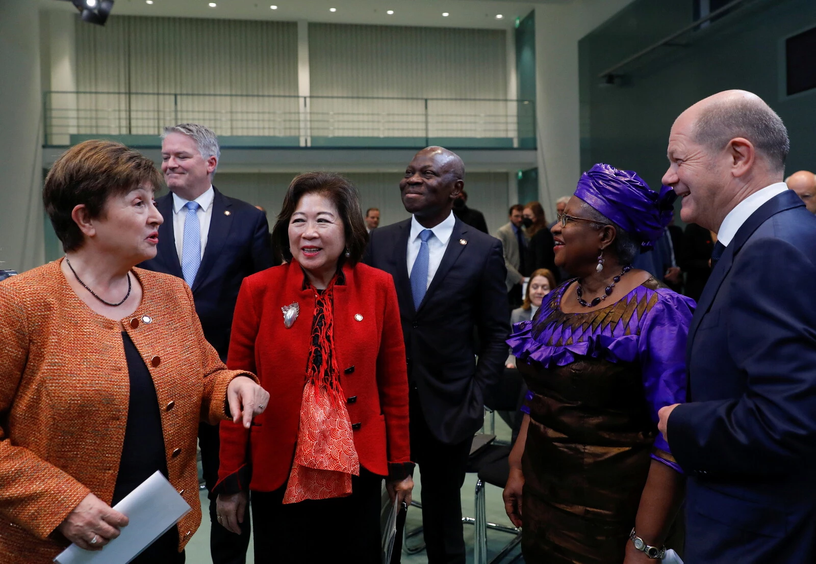 مديرتا منظمة التجارة العالمية وصندوق النقد الدولي