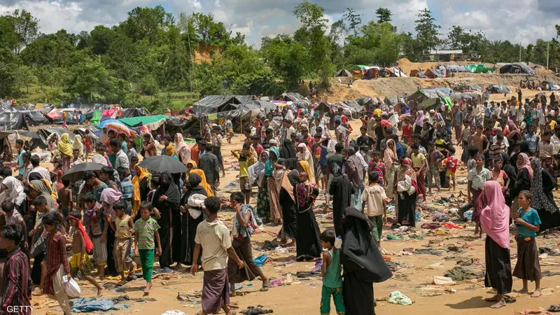 النازحون من شعب الروهينجا