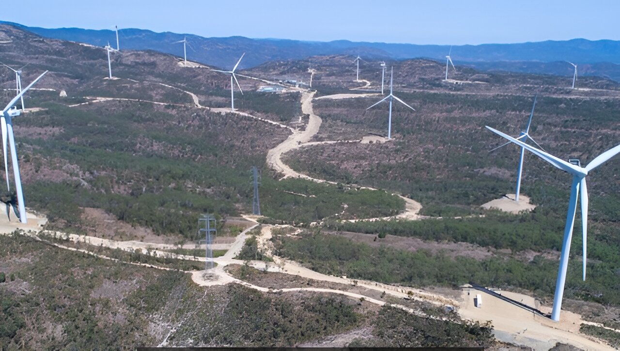 توربينات الرياح وسط الأراضي المحمية