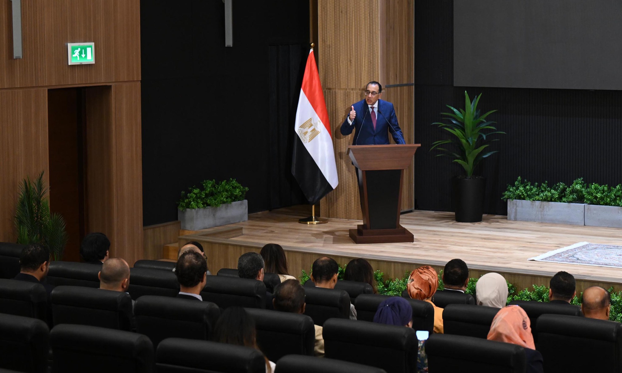 الدكتور مصطفى مدبولي رئيس مجلس الوزراء