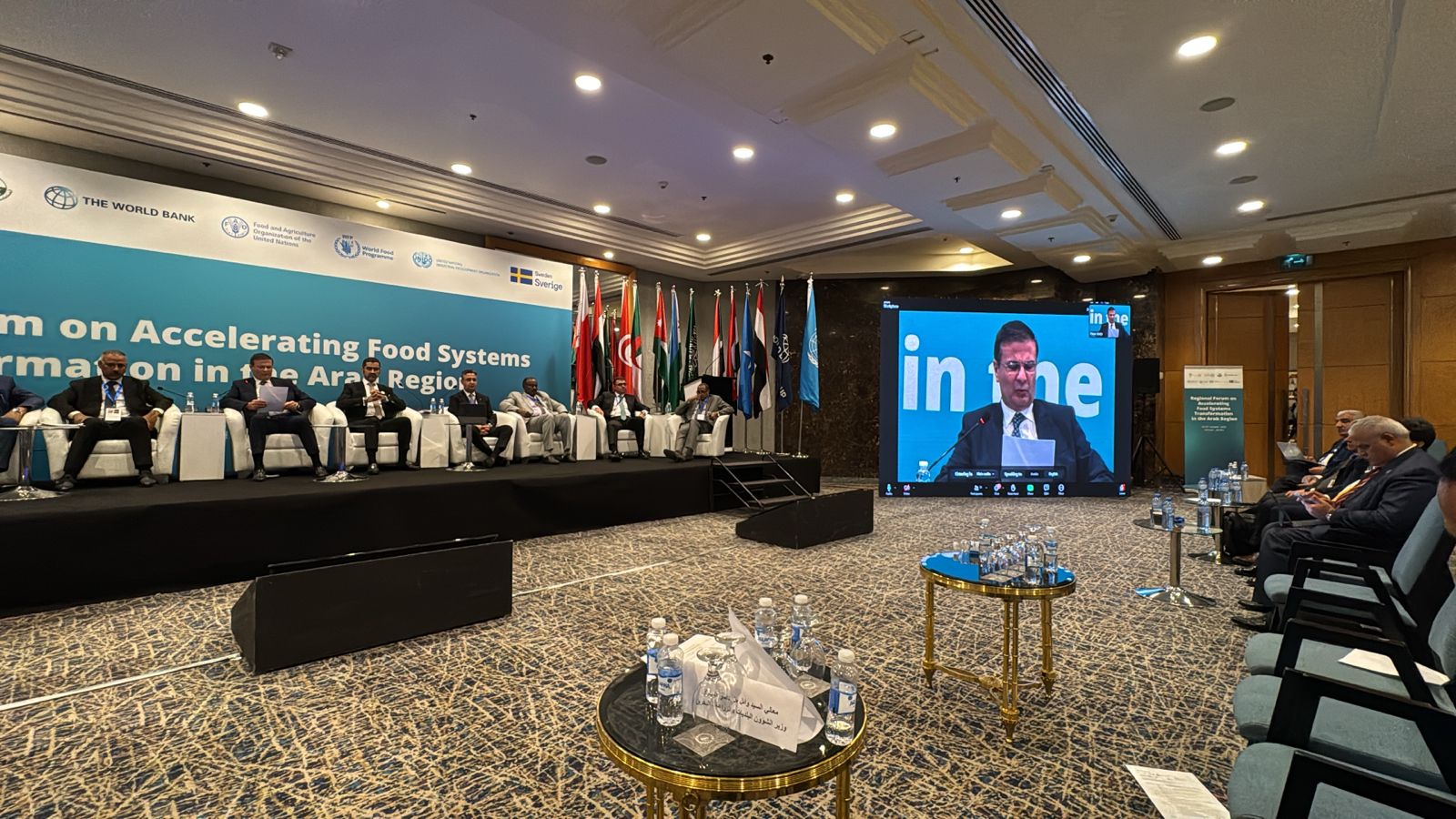 المنتدى الإقليمي حول تسريع النظم الغذائية في المنطقة العربية