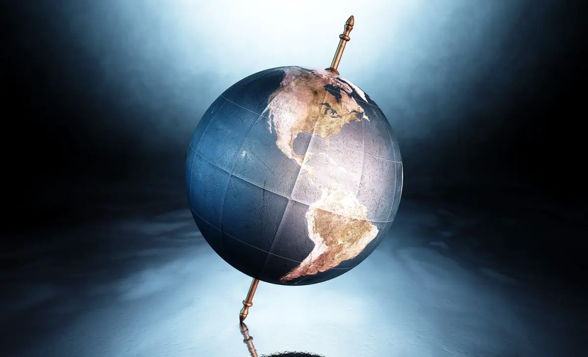 علاقة المياه الجوفية وانحراف دوران الأرض