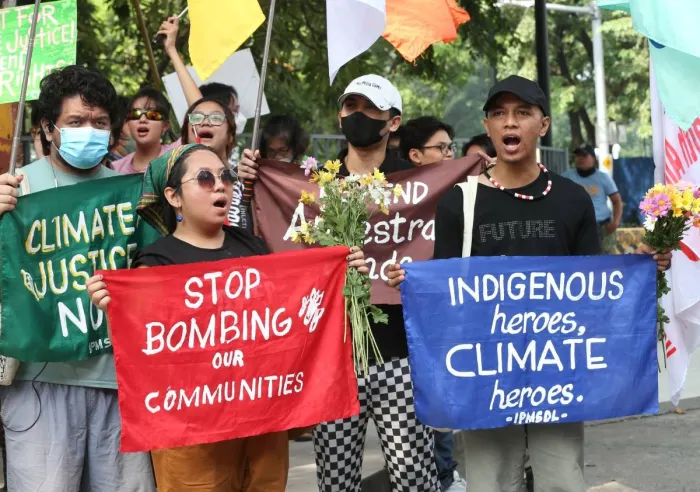 نشطاء في مؤتمر المناخ -COP29