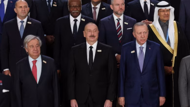 قادة الدول في مؤتمر المناخ cop29