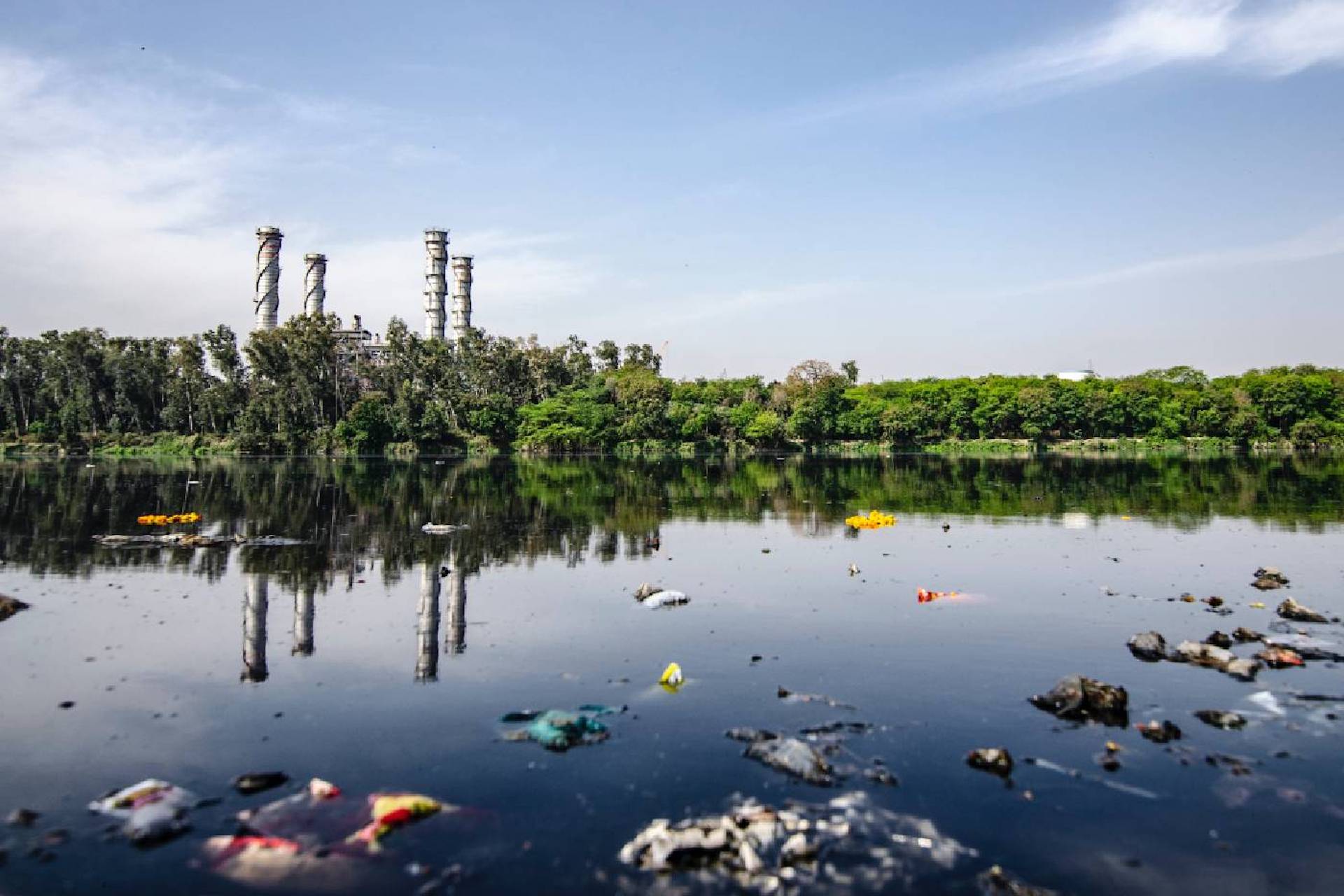 حركة المشاة اليومية يمكن أن تدفع القمامة إلى الأنهار