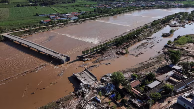 أمطار غزيرة شمال الصين