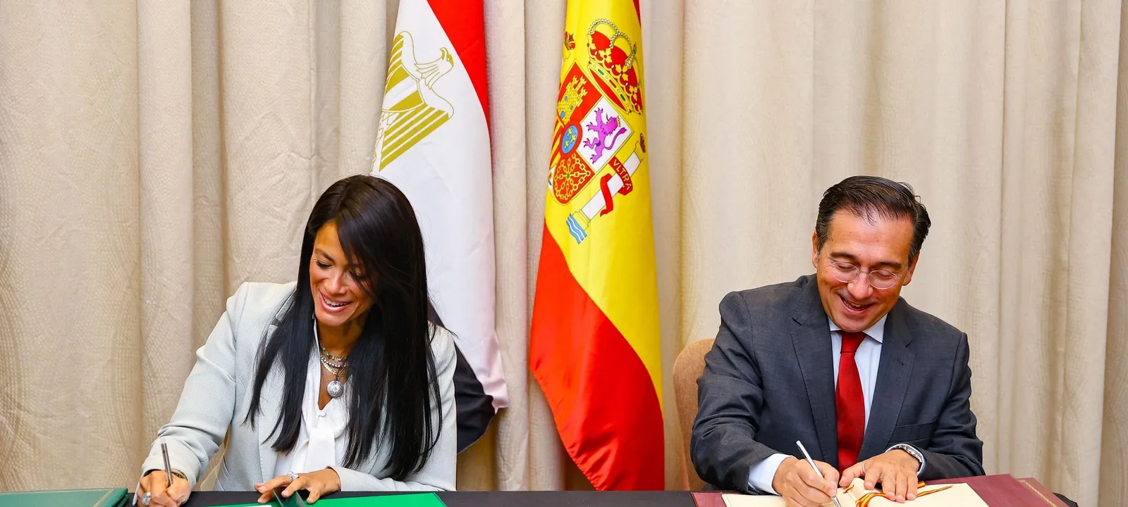 توثق توقيع اتفاقية الشراكة بين مصر وإسبانيا بحضور وزراء ومسؤولي البلدين خلال ملتقى الأعمال المصري الإسباني بالقاهرة