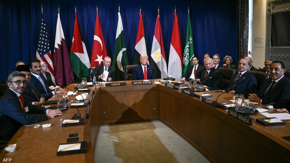 لقاء ترامب وقادة الدول العربية والإسلامية بشأن غزة