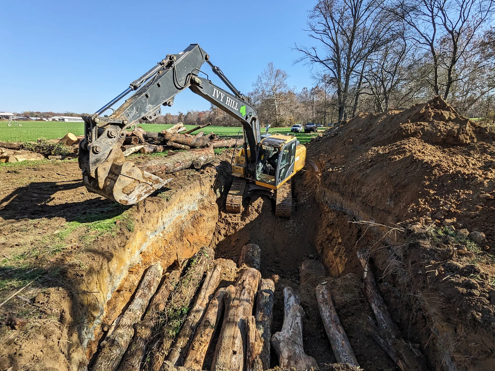 أول قبو خشبي تجاري في العالم تم دفن ما يعادل 100 طن متري من ثاني أكسيد الكربون
