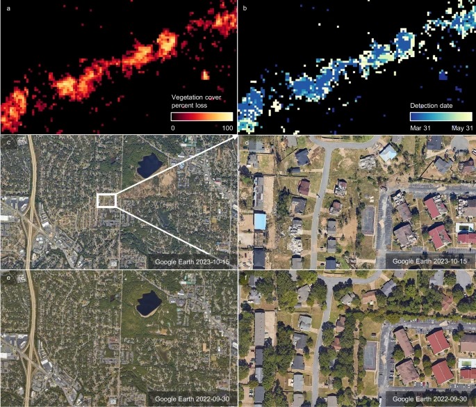رصد تغيّرات سطح الأرض في الوقت الحقيقي