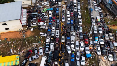 الفيضانات التي اجتاحت مساحات واسعة من جنوب شرق آسيا