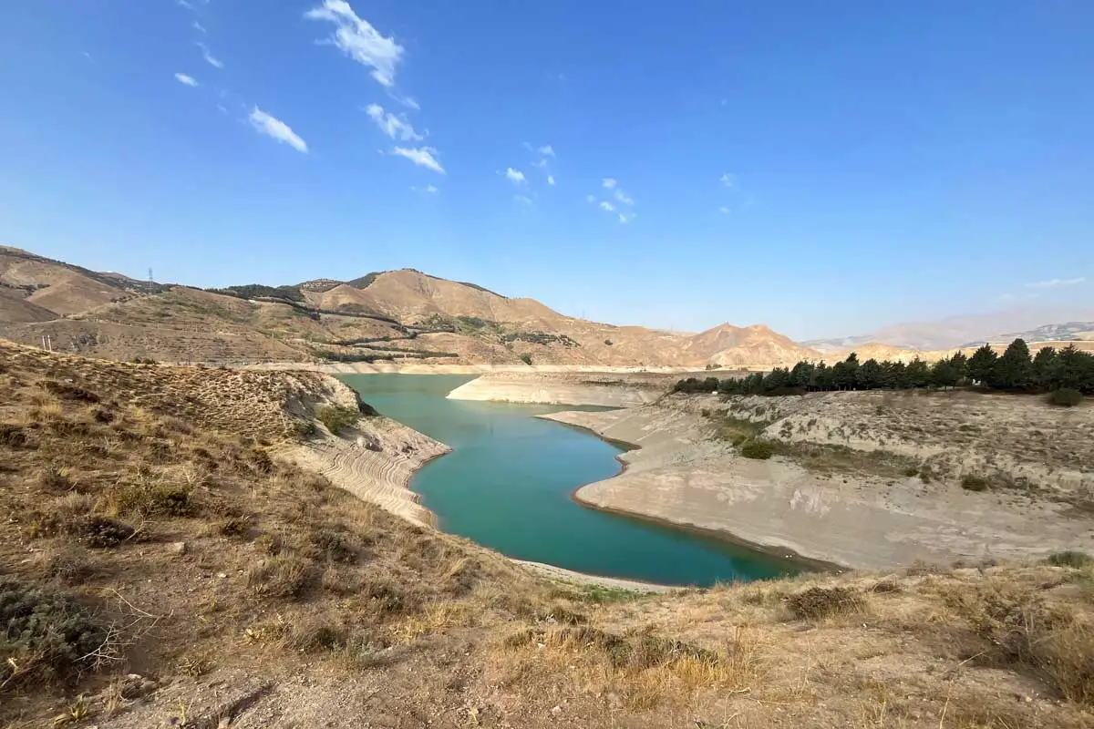 الجفاف في طهران، إيران، أغسطس 2025.