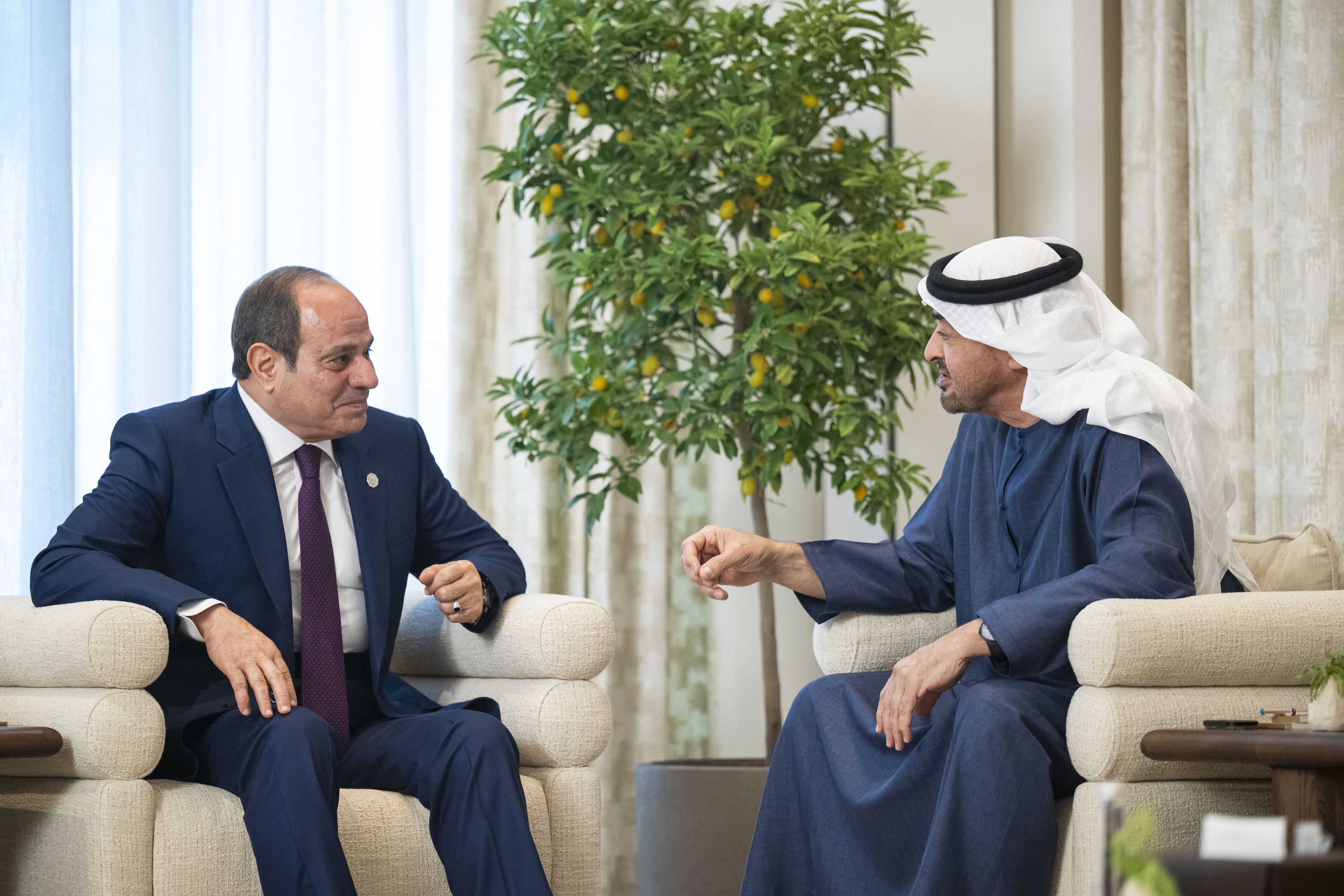 السيسي ومحمد بن زايد يؤكدان عمق الشراكة الاستراتيجية بين مصر والإمارات