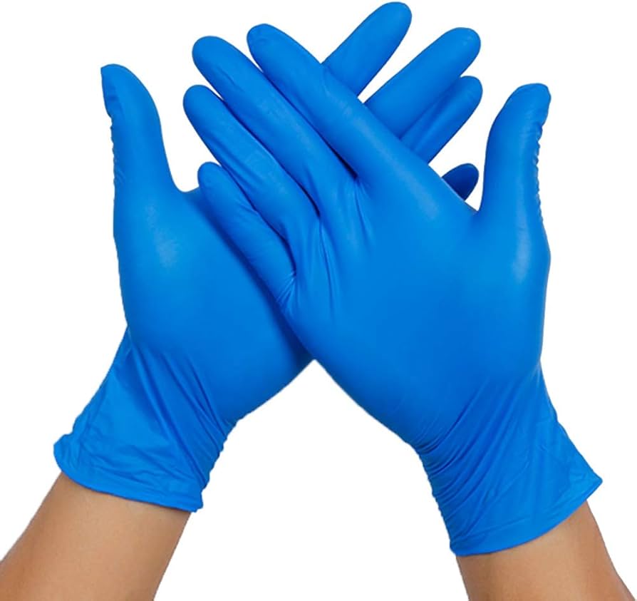 قفازات المطاط الطبية