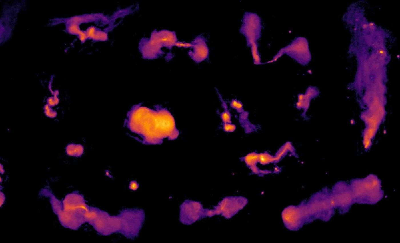 النشاط الهائل للثقوب السوداء