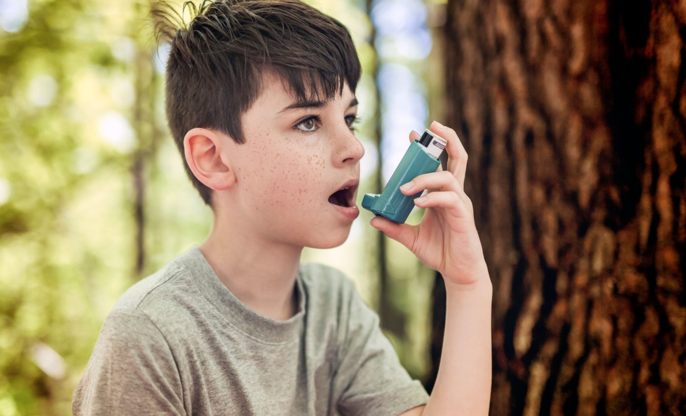 خطر الربو لدى الأطفال