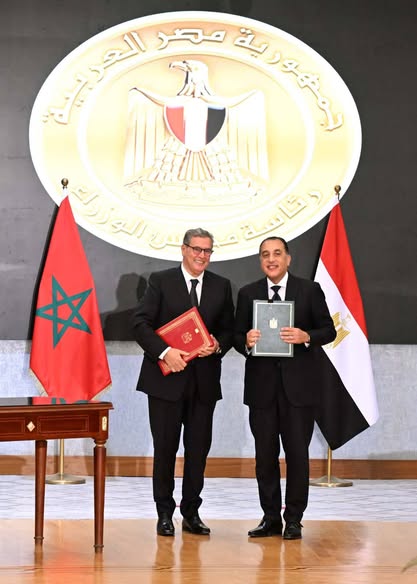 لقاء تاريخي بين رئيسي وزراء مصر والمغرب خلال الدورة الأولى للجنة التنسيق والمتابعة