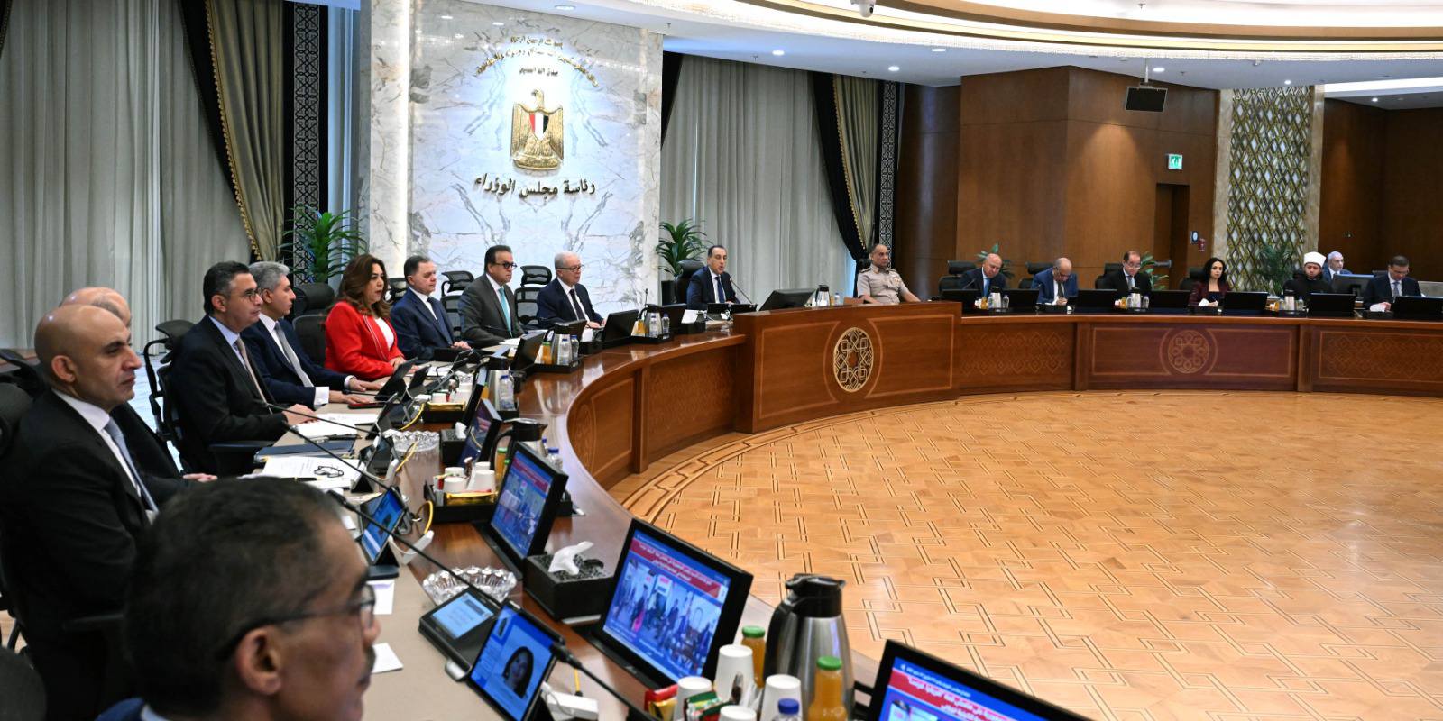 اجتماع مجلس الوزراء برئاسة مصطفى مدبوليo