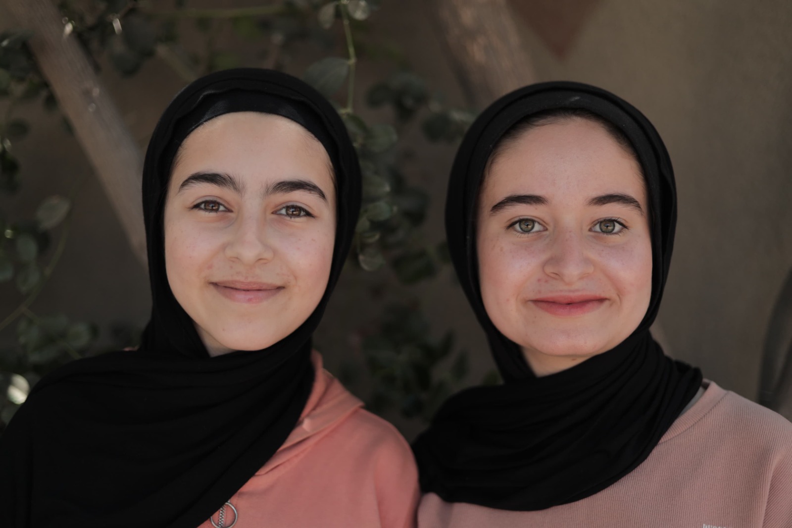 الشقيقتان الفلسطينيتان تالا وفَرَح موسى