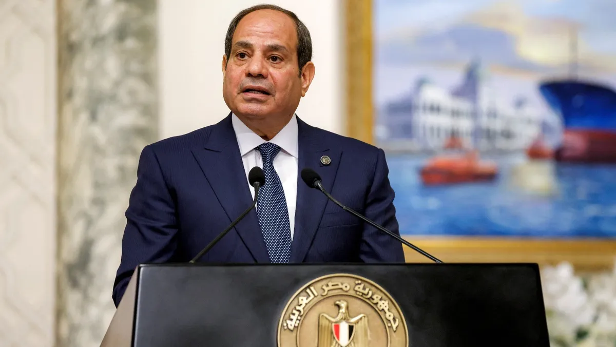السيسي يفتتح مشروع الدلتا الجديد