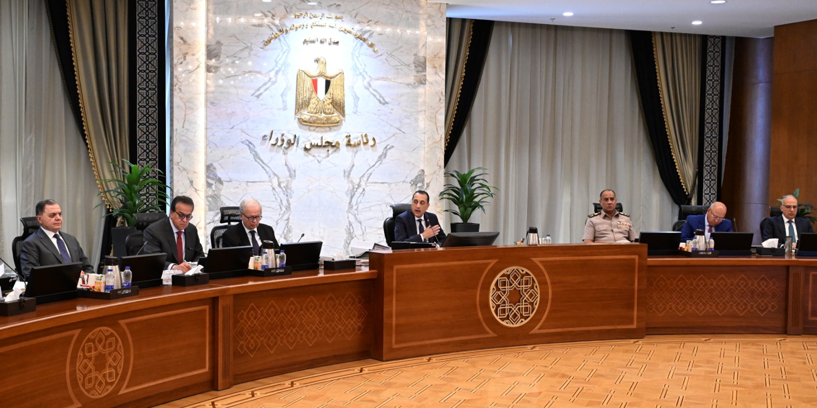 اجتماع مجلس الوزراء المصري برئاسة رئيس الحكومة