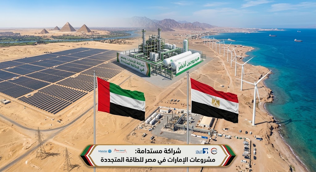 أهم المشروعات الإماراتية في الطاقة المتجددة بمص
