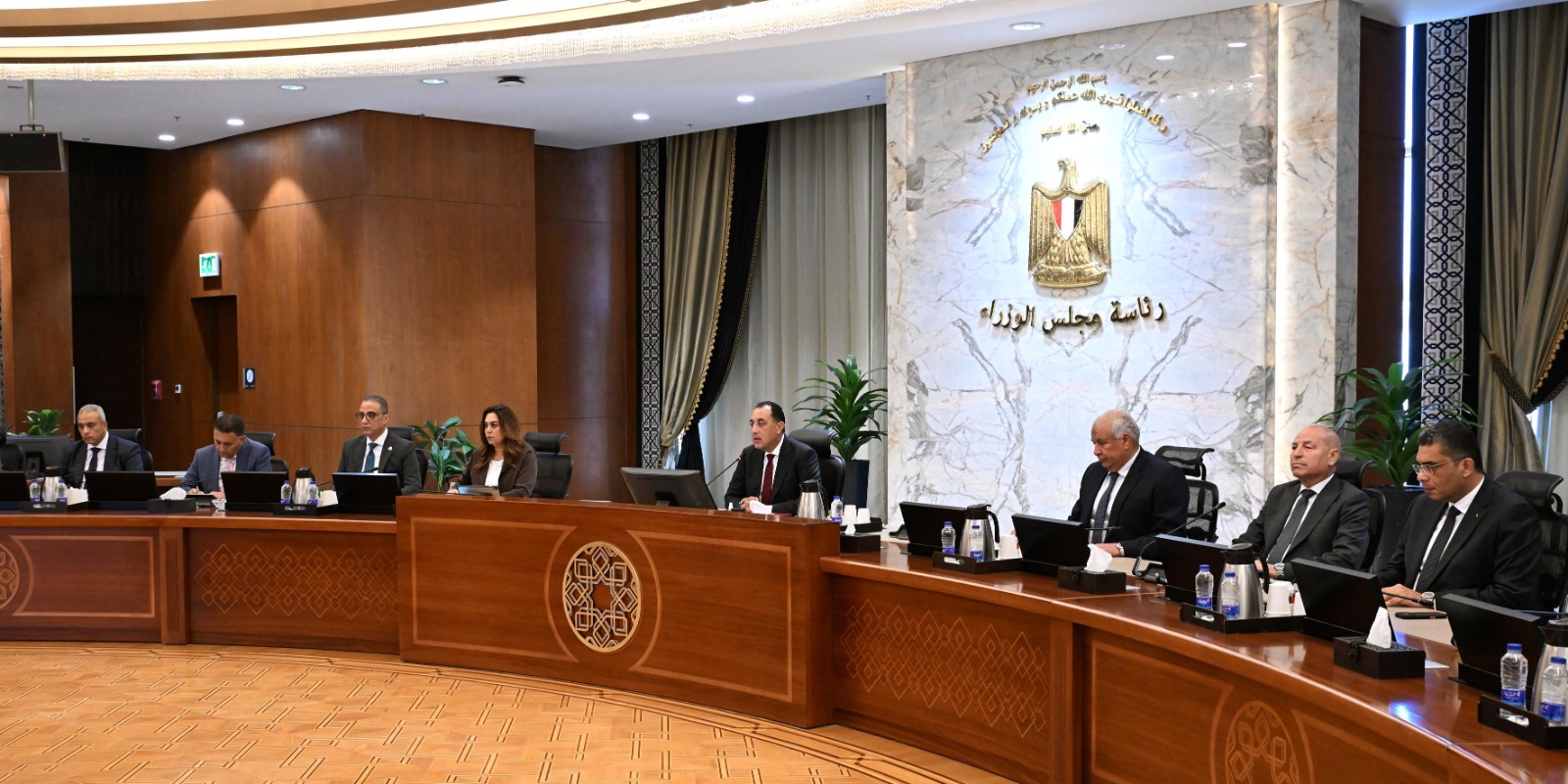 رئيس الوزراء مصطفى مدبولي خلال اجتماع مجلس المحافظين